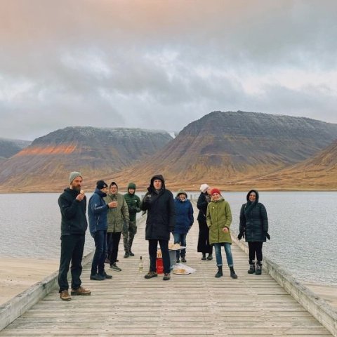 Ráðstefnugestir í Holti // Conference speakers at Holt